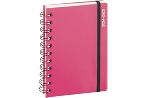 Exacompta - 185978E - Agenda journalier Forum Iderama - 12 x 17 cm - Août 2024 à juillet 2025 - Coloris rose