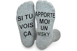 FLYWORLD FLYWIND Chaussettes fantasie Noël Chaussettes Drôles Chaussettes Courtes Fantaisie Cadeaux Nouveauté pour Les Amateurs Homme Femme Couple Funny Socks