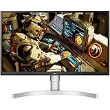 LG 69 cm/27 inches LCD 4K-UHD 3840 x 2160 Pixels HDR 10 Monitor with IPS Panel for Designing, Radeon FreeSync, Height/Pivot/T