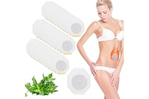 GLEISA 30 Stück Abnehmpflaster, Kräuter Lymphdrainage Pflaster, S3 Slim Patch zur Fettverbrennung, Bauchfett Reduzierung, Taille Schlank, Anti-Cellulite, Abnehmen Pflaster für Personen jeden Alters