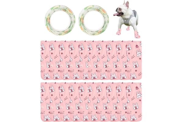 20 PCS Dog Shoes, Shoes for Dogs, Pet Dog Shoes with Self Adhesive Bandages for Outdoor Walking Ideal for Active Protect Paws Dustproof