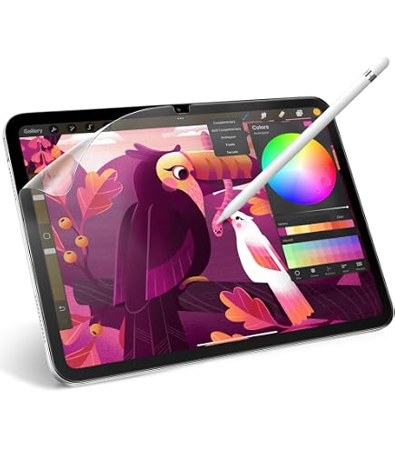 Lot De 3 Films Protecteurs 'type Papier' Pour IPad 11e/10e Génération 10.9" - Anti-reflet, Sensation écriture Naturelle - Compatible Apple Pencil