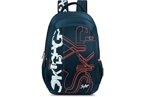 Skybags Brat Pro Max 35L Laptop Backpack (Upto 15.6"), 3 Compartments | Spacious, Rain Cover, Side Pockets, Pa...