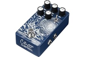 ALABS CETUS Reverb Pedals Für E Guitar, Gitarren Pedal mit 9 Reverb Effects, Effektgerät - Analog Dry Through,Freeze function, Adjustable Modulation,Multi-Expression Control, True Bypass,True Stereo