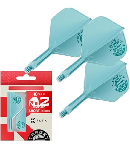 Target Darts Rob Cross Gen 2 21G 90% Tungsten Swiss Point Steel Tip Darts Set, Zilver, Aqua en Wit