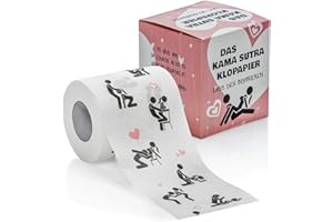 GOODS+GADGETS Kamasutra Papier toilette sexy avec 200 positions