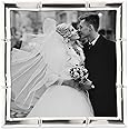 Lawrence Frames Cast Metals - Bamboo Design Frame, 4x4, Silver