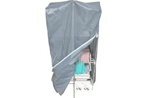 Daewoo Heated Clothes Airer Cover, 3 Tier Airer Cover With Zip, Improves The Performance Of Your Heated Airer, Speeds Up Drying Time, Keeps Heat Contained, Perfect Companion To The 3 Tier Airer