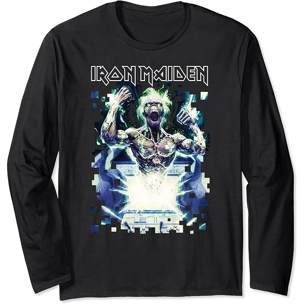 Iron Maiden Powerslave Egypt Tour T-Shirt - Official Licensed Band Tee In Heather Grey - Men's Size XL - View #8