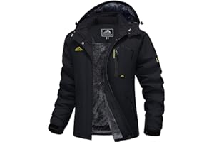 ‎MAGCOMSEN MAGCOMSEN Winterjacke Damen Skijacke mit Fleece Parka Winter Softshell Jacke Ski Snowboardjacke Wasserdicht Windschutz