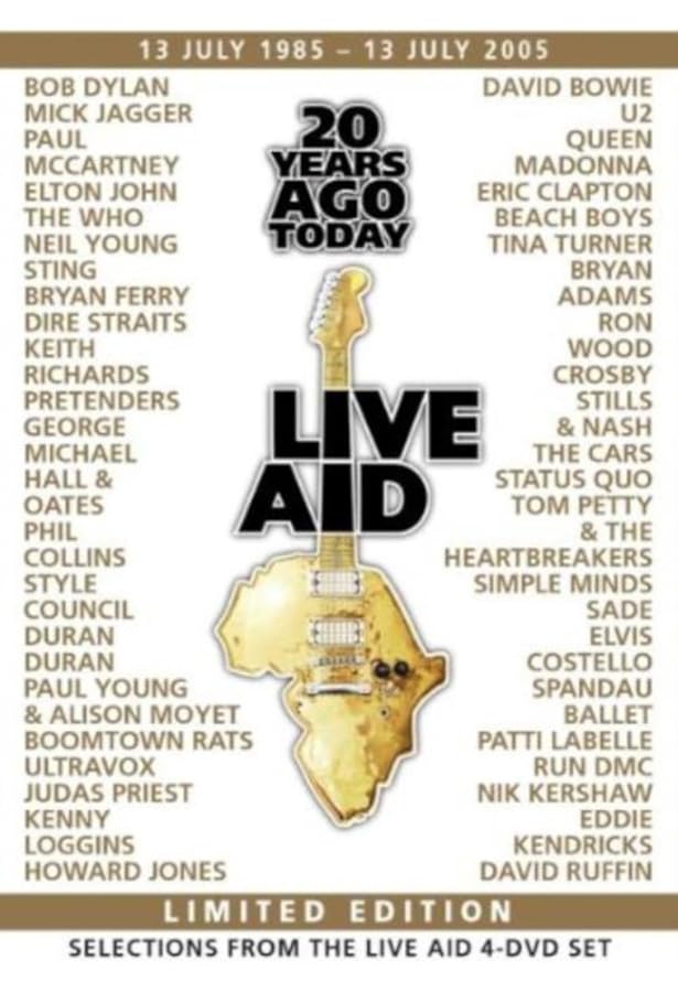 Live Aid (4 Disc Set): Amazon.co.uk: DVD & Blu-ray