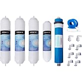 Depurtek | 50GPD Reverse Osmosis Membrane Kit and Filters | High Performance Compatibility HIDROBOX HYDROHEALTH | HIdrotek NT