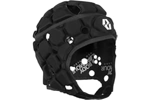 BANZ Body Armour NZ Ventilator Adults Rugby League Union Headguard Camo Black