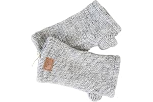 BUDDHA arts&more Kinder Pulswärmer Stulpen handgestrickt