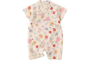 HAHANICE Japanese Kimono Baby Thobe Cotton Yarn Pajamas Robe 0-24 Months