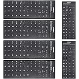 6pcs Kit Adesivi Tastiera Stickers,adesivi tastiera italiana,per Trasformazione Layout in Italiano, Keyboard Stickers, Adatti