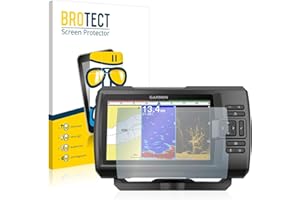 brotect Pellicola Protettiva Vetro per Garmin Striker Plus 9sv Protezione Schermo [Durezza Estrema 9H, Chiaro]