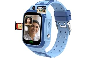 sekyo Carepal Pro (Smartchoice) 4G Kids Smart Watch | Video Call, Accurate & Live GPS Location |App Control, Family Chat, Pedometer, Safe Zone, SOS, Good Habit Coach | SmartWatch for Kids, Boys/Girls