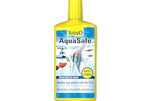 Tetra AquaSafe to Turn Tap Water into Safe and Healthy Water for Fish and Plants, 500 ml