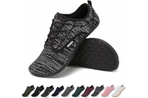 Geweo Barefoot Minimalistes Chaussures Pieds Nus Hommes Femmes Antidérapant Chaussure de Marche Légère et Trail Running Sneakers