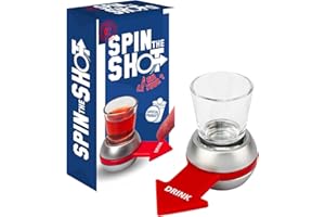 ORIGINAL CUP Originale Spin The Shot | Bottle Game | Gira la Freccia | qualità Premium | Scatti | Party Game | Gioco di Bevande | Gioco bevente | Festa in casa | OriginalCup®