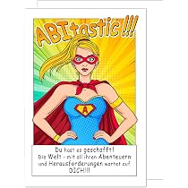 Edition Seidel Premium Glückwunschkarte Zur Bestandenen Prüfung - Quadratisch, 14,5x14,5 Cm, Mit Umschlag, Für Abitur, Studium, Abschluss
