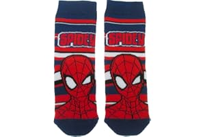 CORIEX S.R.L. Calze antiscivolo Spiderman Marvel Uomo Ragno originali ufficiali tre taglie disponibili bambina bambino calzini calzetti anti scivolo
