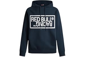 Red Bull Racing X Pepe Jeans RBR Intarsia Logo Knit Hoody Maglieria Uomo
