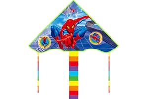THINGEHOY Drachen Kinder, Kinder-Drachen, Drachenschnur Einleiner Flugdrachen für Beach Trip Outdoor Games, Outdoor-Spielzeug, Perfekt für Anfänger