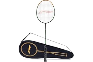 Li-Ning G-Force Superlite 3600 Raquette de Badminton en Fibre de Carbone avec Couverture complète