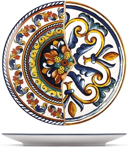 Tramontina Floratta 12-Piece Decorated Porcelain Dinnerware Set - View #7