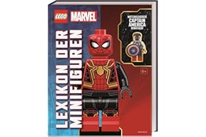 LEGO® Marvel Lexikon der Minifiguren: Mit exklusiver Captain America Minifigur. Über 200 LEGO Minifiguren in detaillierten Porträts