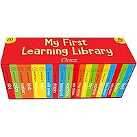My First Complete Learning Library: Boxset of 20 Board Books Gift Set for Kids (Horizontal Design)