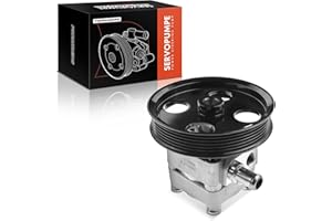 Frankberg 1x Pompe Hydraulique Direction avec Poulie Compatible avec S80 I TS XY 2.4 D 2.4 D5 2001-2004 XC90 I 275 3.2 AWD D5 AWD 2002-2012 Diesel Remplacer# 8602733