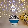 Toy Imagine Star Master Galaxy Night Projector Lamp Ceiling Led Light 360 Rotating Colorful Lights Starry Space Projection Home Room Decoration Design, Toys Gift for Kids Boy Girl, Plastic, Multicolor