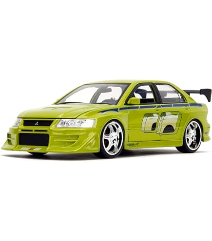 Fast & Furious 1:24 Brian's Mitsubishi Eclipse Die-cast Car, Toys