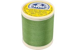 DMC - Fil à Quilter - Fil à Coudre | 100% Coton - Fil Fin, Soyeux, Doux et très résistant | Idéal pour Le Quilt et Le Patchwork, Main et Machine | Bobines 200 m - 106 Coloris
