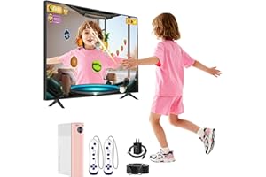 MIAROZ Educational Motion Gaming Console for Kids: Active Video Game System with 28 Built-in Games to Improve Coordination & Fitness Learning Toy for Boys Girls