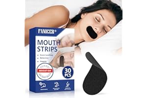 FANICER 30x Mundpflaster Anti-Schnarch, Schlafstreifen Mund Tape, Mundband gegen schnarchen, Anti-Snor, Die Verbessern Schlafqualität und Schnarchen, Schnarchpflaster