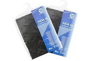 Mouldmaster Aida22PK03 Aida 18 schwarz 2 Stück, 39cm x 45cm