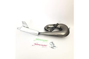 SCARICO MARMITTA ESPANSIONE SIMONINI SERPENTONE PER CICLOMOTORI CIAO - BRAVO - BOXER