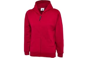 UNEEK CLOTHING UC506 - Childrens Classic Full Zip Hooded Sweatshirt (300 GSM)