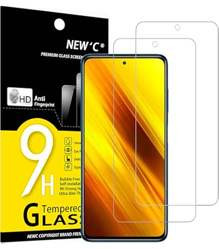 3x Anti-Riflesso Vetro Pellicola Protezione per Xiaomi Poco F6 Proteggi