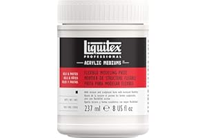 Liquitex Médium Pasta Para Modelar Flexible Profesional, 237 ml