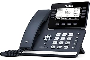 Yealink SIP-T53 - Teléfono IP (Gris, Terminal con conexión por cable, Botones, Escritorio/pared, En banda, Out-of band, Información SIP, LCD)