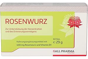 Gall Pharma Rosenwurz 400 mg GPH Kapseln, 60 Kapseln
