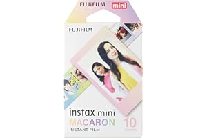 Fujifilm instax Film Mini Macaron 10 Vues Multicolore