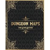 Dungeon Maps for Game Master: 50 Unique and Customizable Dungeon Maps for DnD Tabletop Role-Playing Games