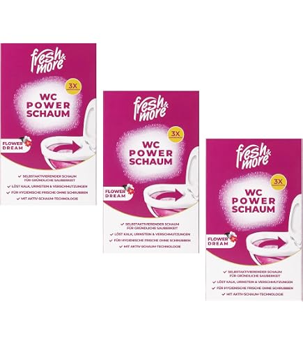 Fresh & More Abflussreiniger Schaum (2er Pack) 400 ml