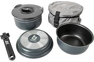 Bo-Camp - Patelnie - Trekking - 5 szt. - Aluminium